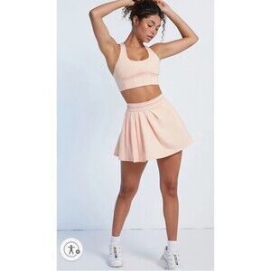 Free People Movement Round Robin Skort In Peaches - Size Small Athletic Tennis